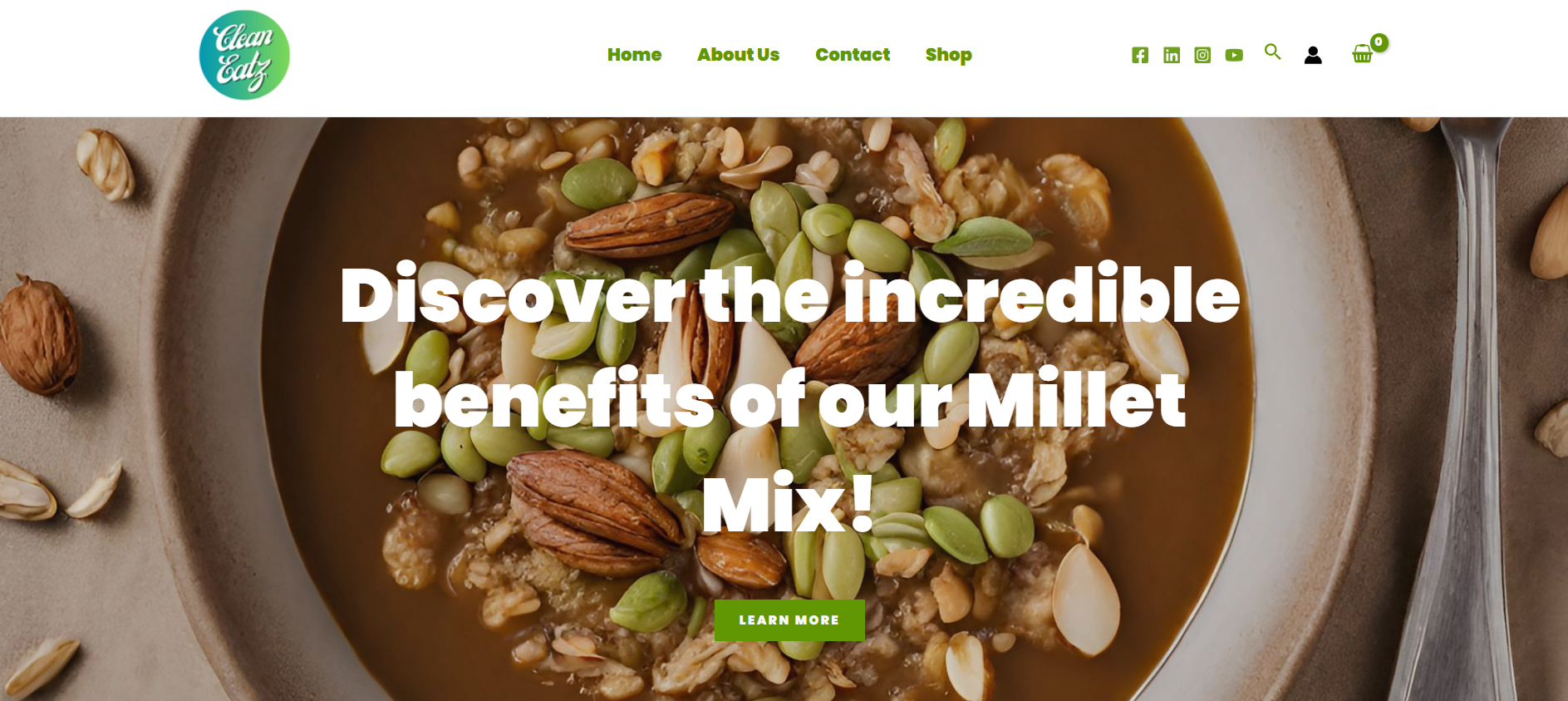 Healthy Food Website